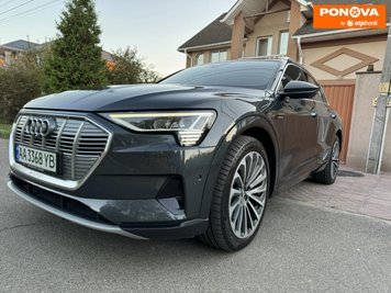 Audi e-tron, 2019, Електро, 114 тис. км, Позашляховик / Кросовер, Сірий, Київ 277985 фото