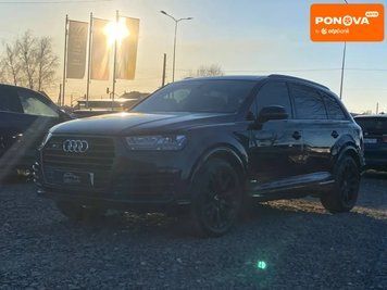 Audi Q7, 2016 г., Бензин, 220 тыс. км, Внедорожник / Кроссовер, Чорный, Львов AT-10400752 фото