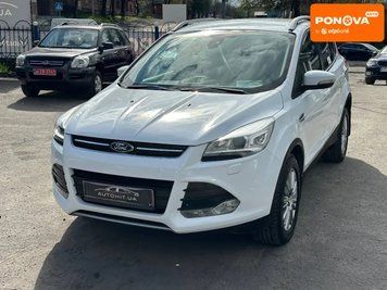 Ford Kuga, 2013 г., Дизель, 103 тыс. км, Внедорожник / Кроссовер, Белый, Каменское (Днепродзержинск) AT-10416437 фото