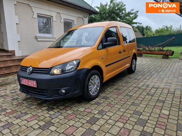 Volkswagen Caddy, 2014, Дизель, 1.6 л., 290 тис. км, Мінівен, Помаранчевий, Хмельницький Cars-Pr-276568 фото