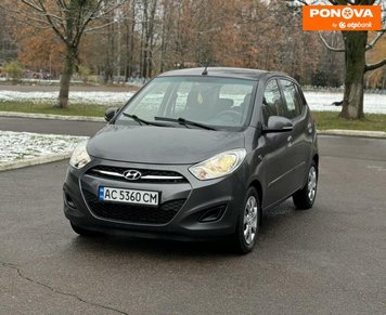 Hyundai i10, 2013, Бензин, 1.2 л., 81 тис. км, Хетчбек, Сірий, Рівне Cars-Pr-277737 фото