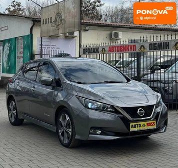 Nissan Leaf, 2019 р., Електро, 80 тис. км, Хетчбек, Сірий, Миколаїв AT-10415713 фото