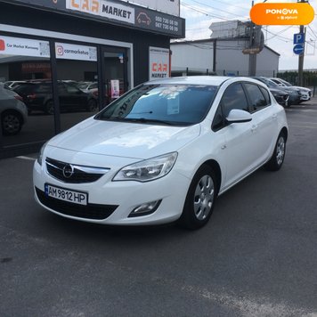 Opel Astra J, 2011, Дизель, 1.3 л., 114 тис. км, Хетчбек, Білий, Житомир 115958 фото