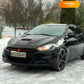 Dodge Dart, 2014, Газ пропан-бутан / Бензин, 2.4 л., 188 тис. км, Седан, Чорний, Харків Cars-Pr-242905 фото