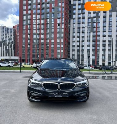 BMW 5 Series, 2017, Бензин, 2 л., 78 тыс. км, Седан, Чорный, Киев 45925 фото