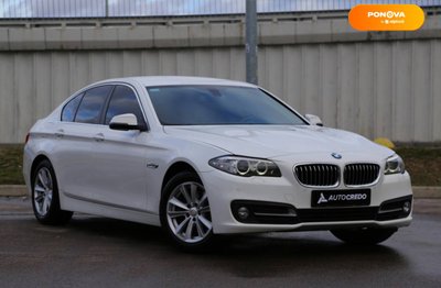 BMW 5 Series, 2016, Бензин, 2 л., 99 тис. км, Седан, Білий, Київ 14855 фото