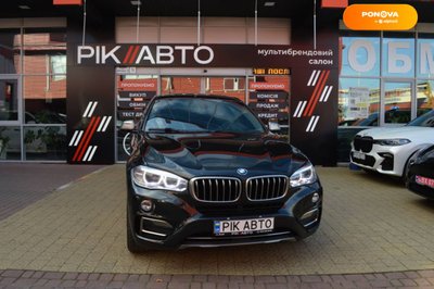 BMW X6, 2016, Бензин, 3 л., 185 тыс. км, Внедорожник / Кроссовер, Чорный, Львов 47435 фото