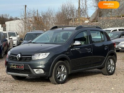Renault Sandero, 2018, Бензин, 0.9 л., 45 тис. км, Хетчбек, Сірий, Одеса 6673 фото