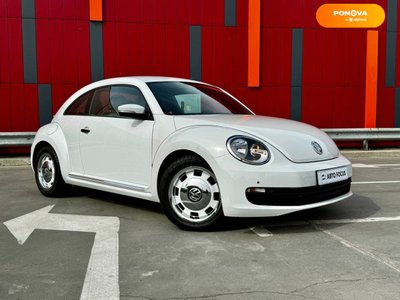 Volkswagen Beetle, 2014, Бензин, 1.78 л., 87 тис. км, Хетчбек, Білий, Київ 32970 фото