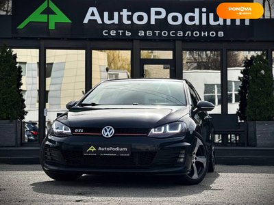 Volkswagen Golf GTI, 2015, Бензин, 1.98 л., 125 тыс. км, Хетчбек, Чорный, Киев 33413 фото