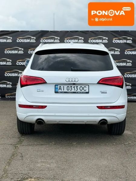 Audi Q5, 2014 р., Бензин, 130 тис. км, Позашляховик / Кросовер, Білий, Київ AT-10418369 фото