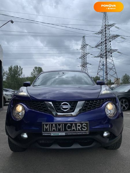 Nissan Juke, 2019, Бензин, 1.6 л., 56 тис. км, Позашляховик / Кросовер, Синій, Харків 103451 фото