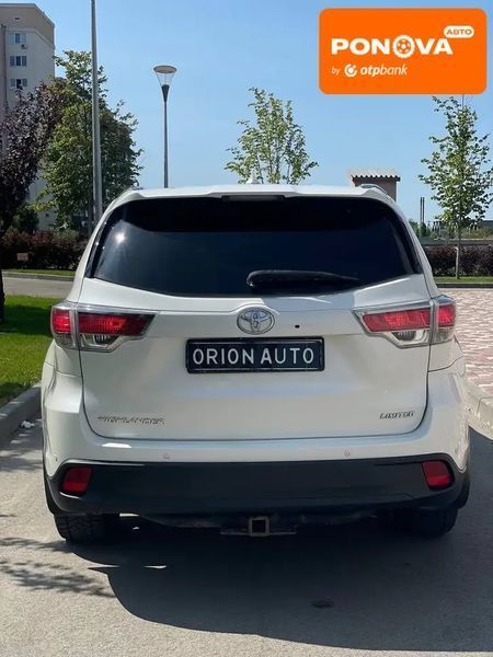 Toyota Highlander, 2015 г., Газ пропан-бутан / Бензин, 158 тыс. км, Внедорожник / Кроссовер, Белый, Днепр (Днепропетровск) AT-10400876 фото