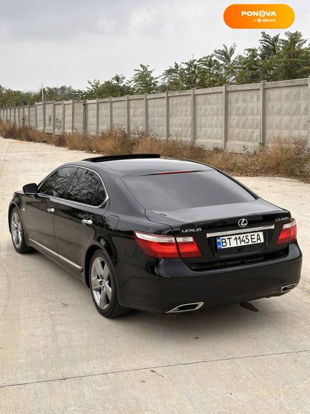 Lexus LS, 2008, Газ пропан-бутан / Бензин, 4.6 л., 116 тис. км, Седан, Чорний, Одеса 9913 фото