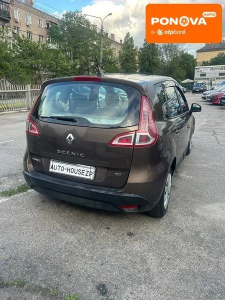 Renault Scenic, 2009 р., Дизель, 260 тис. км, Універсал, Коричневий, Запоріжжя AT-10418534 фото