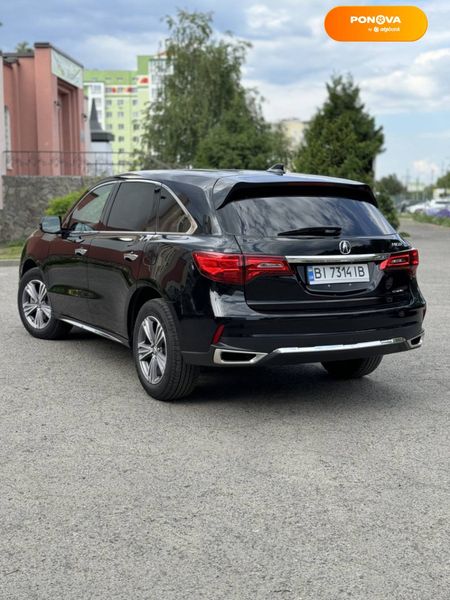 Acura MDX, 2019, Бензин, 3.47 л., 56 тис. км, Позашляховик / Кросовер, Чорний, Полтава Cars-Pr-54299 фото