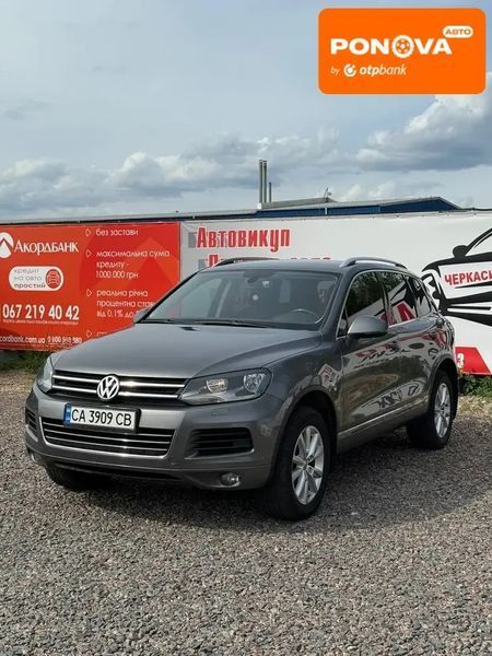 Volkswagen Touareg, 2013 р., Дизель, 240 тис. км, Позашляховик / Кросовер, Сірий, Черкаси AT-10418291 фото
