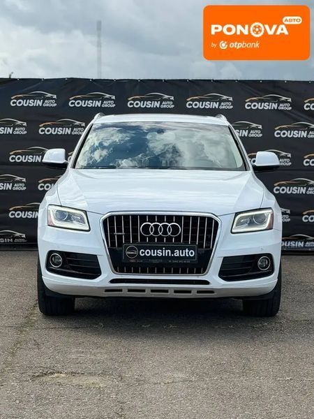 Audi Q5, 2014 р., Бензин, 130 тис. км, Позашляховик / Кросовер, Білий, Київ AT-10418369 фото