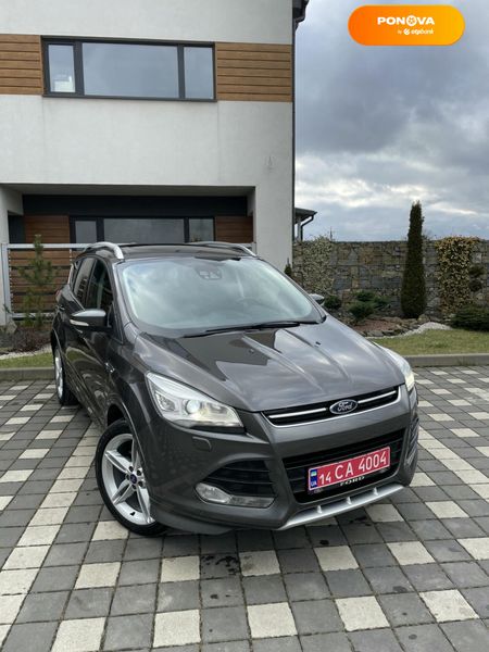 Ford Kuga, 2015, Дизель, 2 л., 154 тыс. км, Внедорожник / Кроссовер, Серый, Моршин Cars-Pr-67812 фото