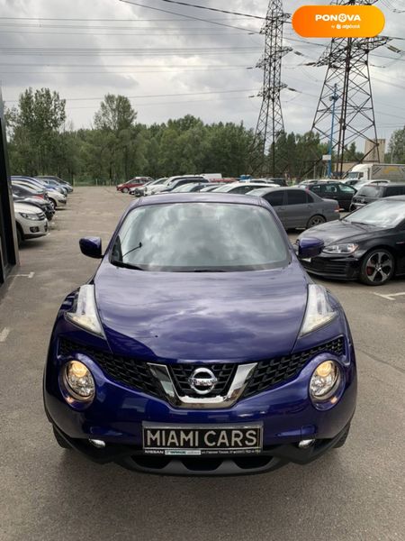 Nissan Juke, 2019, Бензин, 1.6 л., 56 тис. км, Позашляховик / Кросовер, Синій, Харків 103451 фото