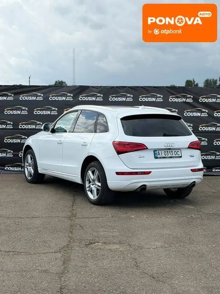 Audi Q5, 2014 р., Бензин, 130 тис. км, Позашляховик / Кросовер, Білий, Київ AT-10418369 фото