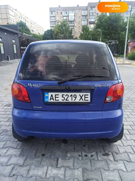 Daewoo Matiz, 2007, Бензин, 0.8 л., 130 тис. км, Хетчбек, Синій, Кривий Ріг Cars-Pr-64102 фото