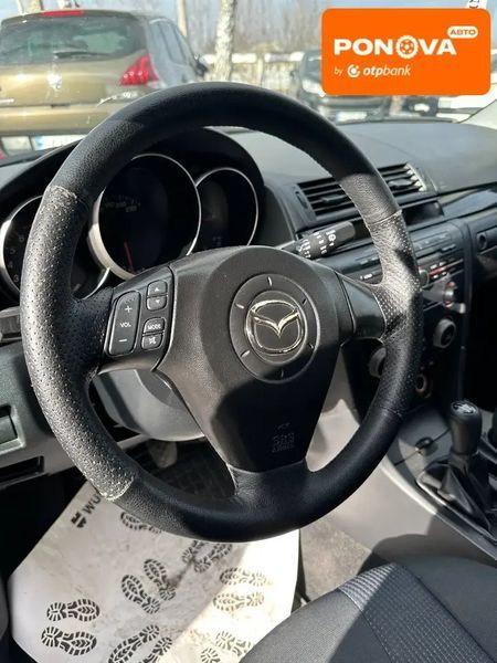 Mazda 3, 2003 р., Бензин, 216 тис. км, Хетчбек, Сірий, Сміла AT-10411567 фото