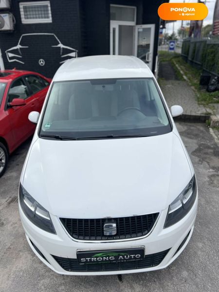 SEAT Alhambra, 2011, Дизель, 1.97 л., 282 тис. км, Мінівен, Білий, Тернопіль 40497 фото