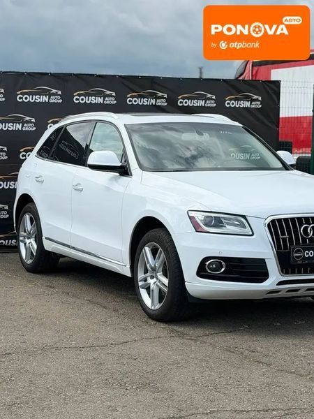 Audi Q5, 2014 р., Бензин, 130 тис. км, Позашляховик / Кросовер, Білий, Київ AT-10418369 фото