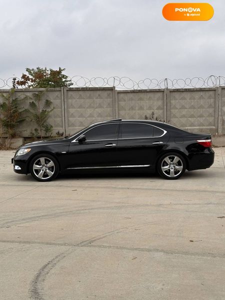 Lexus LS, 2008, Газ пропан-бутан / Бензин, 4.6 л., 116 тис. км, Седан, Чорний, Одеса 9913 фото