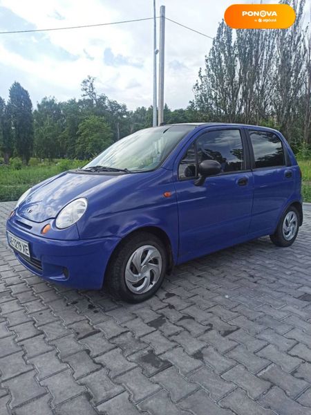 Daewoo Matiz, 2007, Бензин, 0.8 л., 130 тис. км, Хетчбек, Синій, Кривий Ріг Cars-Pr-64102 фото