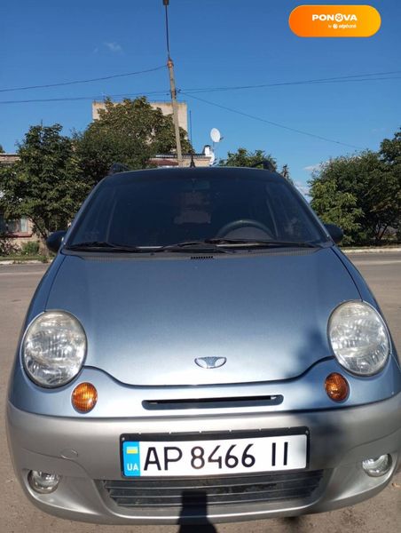 Daewoo Matiz, 2011, Бензин, 0.8 л., 120 тис. км, Хетчбек, Сірий, Покровське Cars-Pr-65158 фото