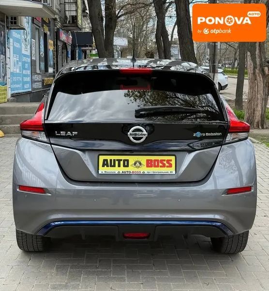 Nissan Leaf, 2019 р., Електро, 80 тис. км, Хетчбек, Сірий, Миколаїв AT-10415713 фото