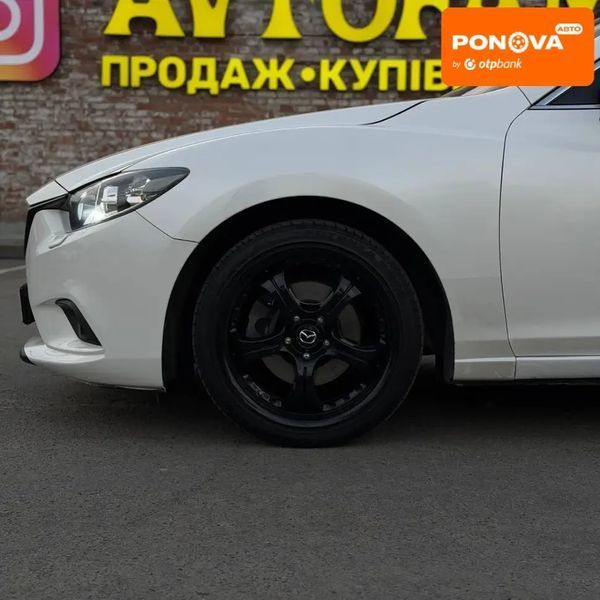 Mazda 6, 2013 г., Бензин, 199 тыс. км, Седан, Белый, Днепр (Днепропетровск) AT-10416407 фото