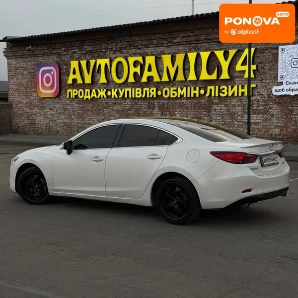 Mazda 6, 2013 г., Бензин, 199 тыс. км, Седан, Белый, Днепр (Днепропетровск) AT-10416407 фото