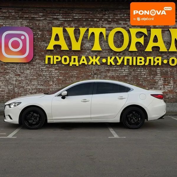 Mazda 6, 2013 г., Бензин, 199 тыс. км, Седан, Белый, Днепр (Днепропетровск) AT-10416407 фото