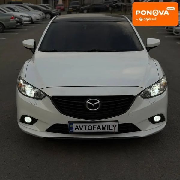 Mazda 6, 2013 г., Бензин, 199 тыс. км, Седан, Белый, Днепр (Днепропетровск) AT-10416407 фото