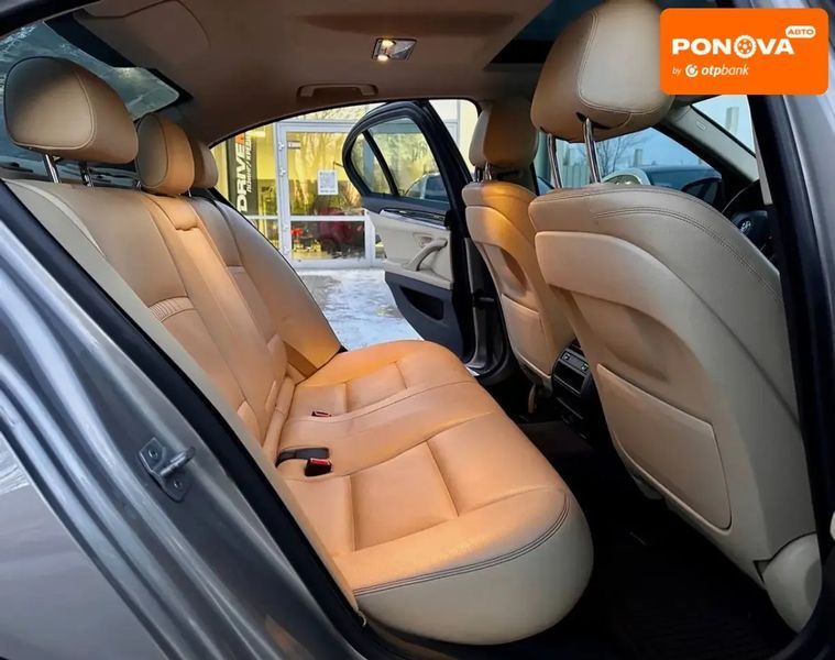 BMW 5 Series, 2014 р., Бензин, 254 тис. км, Седан, Сірий, Дніпро (Дніпропетровськ) AT-10409181 фото
