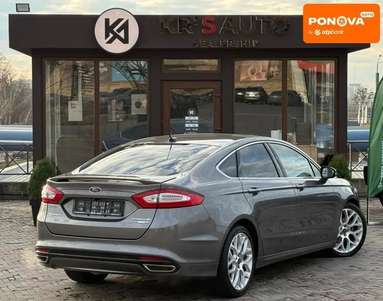 Ford Fusion, 2013 р., Бензин, 100 тис. км, Седан, Сірий, Харків AT-10405399 фото