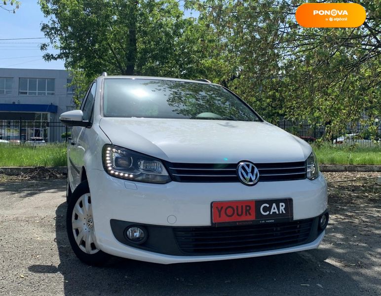 Volkswagen Touran, 2013, Дизель, 1.6 л., 167 тис. км, Мінівен, Білий, Київ 108036 фото