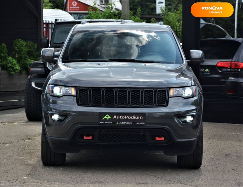 Jeep Grand Cherokee, 2019, Бензин, 3.6 л., 72 тис. км, Позашляховик / Кросовер, Сірий, Київ 102413 фото