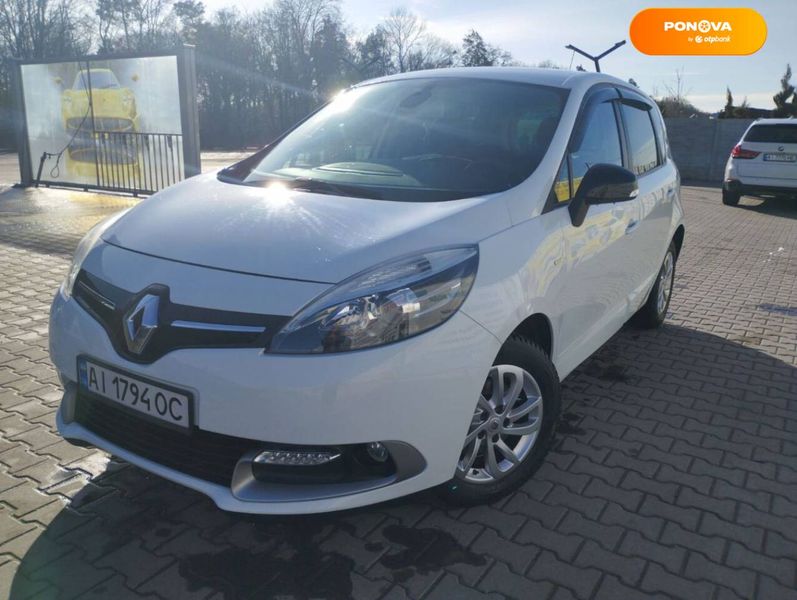 Renault Scenic, 2015, Дизель, 1.46 л., 252 тис. км, Мінівен, Білий, Біла Церква Cars-Pr-66414 фото