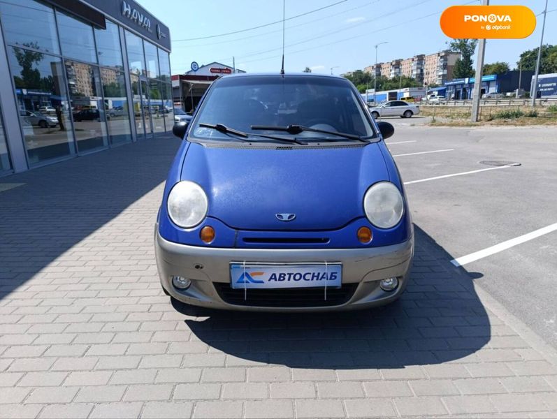 Daewoo Matiz, 2007, Бензин, 1 л., 91 тыс. км, Хетчбек, Синий, Полтава 110384 фото