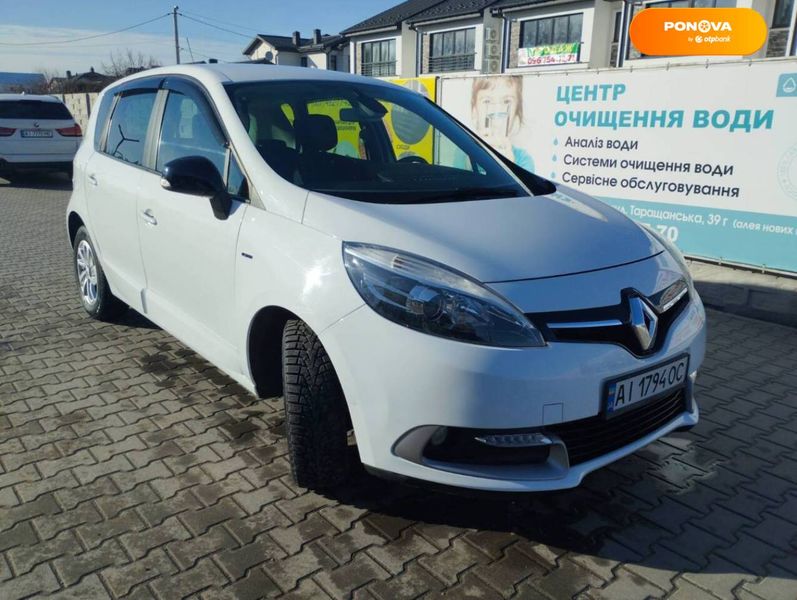 Renault Scenic, 2015, Дизель, 1.46 л., 252 тис. км, Мінівен, Білий, Біла Церква Cars-Pr-66414 фото