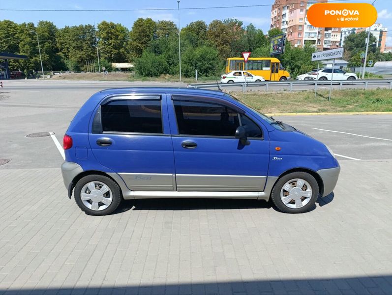 Daewoo Matiz, 2007, Бензин, 1 л., 91 тис. км, Хетчбек, Синій, Полтава 110384 фото