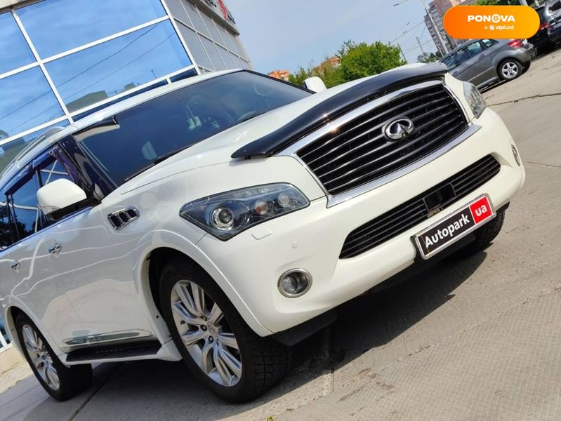 Infiniti QX56, 2011, Бензин, 5.6 л., 195 тис. км, Позашляховик / Кросовер, Білий, Харків 46795 фото