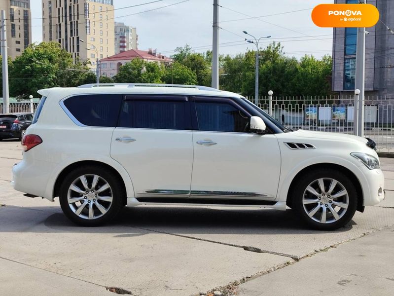 Infiniti QX56, 2011, Бензин, 5.6 л., 195 тис. км, Позашляховик / Кросовер, Білий, Харків 46795 фото