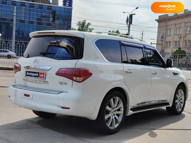 Infiniti QX56, 2011, Бензин, 5.6 л., 195 тис. км, Позашляховик / Кросовер, Білий, Харків 46795 фото