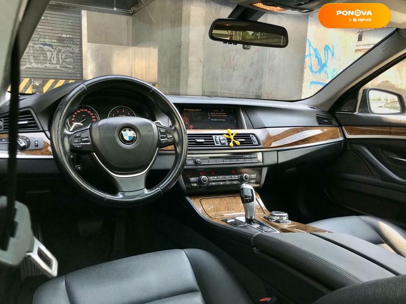 BMW 5 Series, 2016, Бензин, 2 л., 126 тис. км, Седан, Чорний, Київ 109875 фото