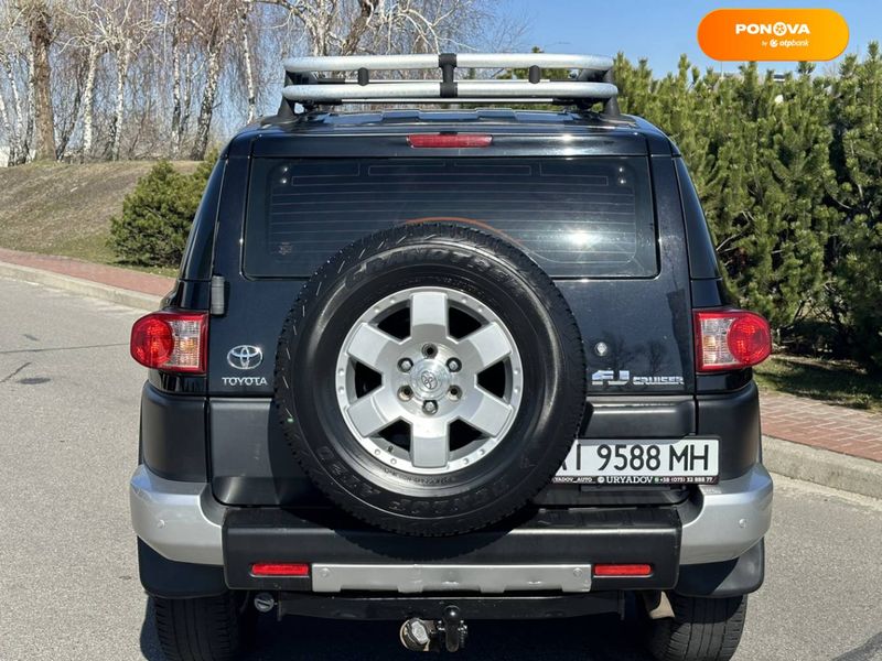 Toyota FJ Cruiser, 2008, Газ пропан-бутан / Бензин, 4 л., 187 тыс. км, Внедорожник / Кроссовер, Чорный, Киев 31697 фото